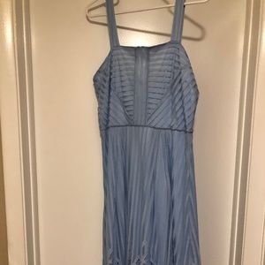 Francesca's Light Blue Lace Dress